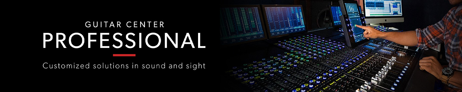 Guitar Center Professional - customized solutions in sound and sight